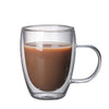 Transparent Glass Double Creative Heat Resistant Mug Tumbler Cups