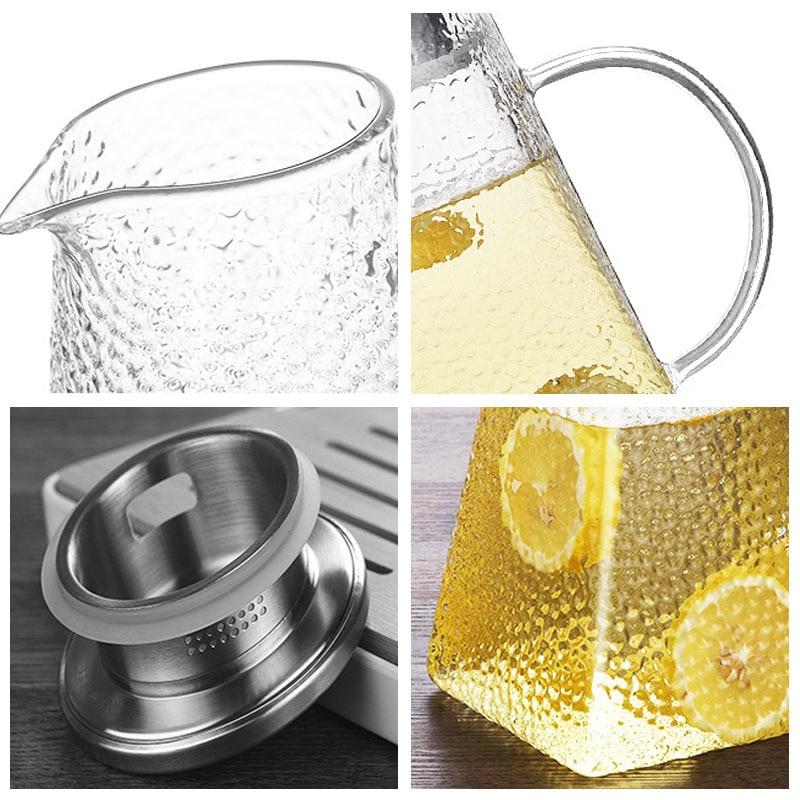 Filtered Tea Kettle Transparent Glass Tea Kettle With Filter – Kitchen Groups