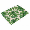 Tropical Green Plant Linen Material Table Cloth