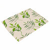 Tropical Green Plant Linen Material Table Cloth