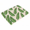 Tropical Green Plant Linen Material Table Cloth