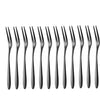 Two-tine Fork Fruit Fork set Tableware Multiple Snack Dessert Forks