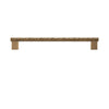 Handmade Hammer Patterned Brass Cabinet Knobs and Long Handles Pulls