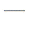 Brass Shell Cabinet Knob Long Wardrobe Handles Colorful Shell Hardware