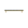 Brass Shell Cabinet Knob Long Wardrobe Handles Colorful Shell Hardware