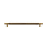 Brass Diamond-Cut Knurled Cabinet Handles Kitchen Cupboard Knobs