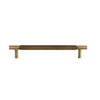 Brass Diamond-Cut Knurled Cabinet Handles Kitchen Cupboard Knobs