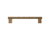 Handmade Hammer Patterned Brass Cabinet Knobs and Long Handles Pulls