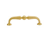 Solid Brushed Brass Cabinet Knobs Decorative Furniture Pull Handles