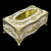 European Style Tissue Box Holder Luxury Desktop Napkin Storage Box