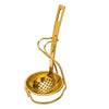 Gold Stainless Steel Soup Spoon Holder Cutlery Storage Cooking Utensils