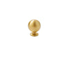 Solid Brushed Brass Cabinet Knobs Decorative Furniture Pull Handles