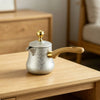 Stainless Steel Turkish Coffee Pot Even Heat Long Handle Coffee Maker
