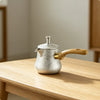 Stainless Steel Turkish Coffee Pot Even Heat Long Handle Coffee Maker