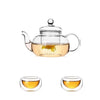 Heat Resistant Glass Tea Pot Glass Teapot with Infuser Tea Pot Set