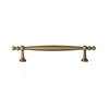 Antique Brass Cabinet Handle Solid Brushed Brass Kitchen Cabinet Pull