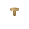 Handmade Hammer Patterned Brass Cabinet Knobs and Long Handles Pulls