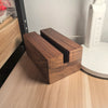 Walnut Wooden Tissue Box Holder Table Tissue Dispenser Paper Storage