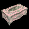 European Style Tissue Box Holder Luxury Desktop Napkin Storage Box
