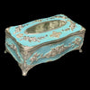European Style Tissue Box Holder Luxury Desktop Napkin Storage Box
