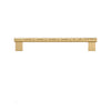 Handmade Hammer Patterned Brass Cabinet Knobs and Long Handles Pulls