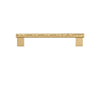 Handmade Hammer Patterned Brass Cabinet Knobs and Long Handles Pulls