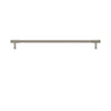 Solid Brass Brushed Nickel Knurled Cabinet Knob Kitchen Furniture Door