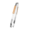 Stainless Steel Outdoor Camping Grill Wooden Handle BBQ Camping Tools