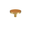 Brass Cow Leather Furniture Handles Luxury Cabinet Doors Pulls