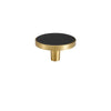 Brass Cow Leather Furniture Handles Luxury Cabinet Doors Pulls