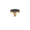 Brass Cow Leather Furniture Handles Luxury Cabinet Doors Pulls
