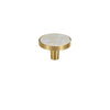 Brass Shell Cabinet Knob Long Wardrobe Handles Colorful Shell Hardware