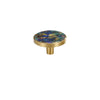 Brass Shell Cabinet Knob Long Wardrobe Handles Colorful Shell Hardware