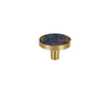 Brass Shell Cabinet Knob Long Wardrobe Handles Colorful Shell Hardware