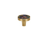 Brass Shell Cabinet Knob Long Wardrobe Handles Colorful Shell Hardware