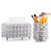 Crystal Tissue Box Nordic Gold Diamond Napkin Holder Table Décor