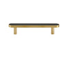 Brass Cow Leather Furniture Handles Luxury Cabinet Doors Pulls