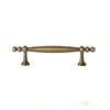 Antique Brass Cabinet Handle Solid Brushed Brass Kitchen Cabinet Pull