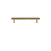 Brass Cow Leather Furniture Handles Luxury Cabinet Doors Pulls