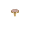 Brass Shell Cabinet Knob Long Wardrobe Handles Colorful Shell Hardware