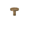 Handmade Hammer Patterned Brass Cabinet Knobs and Long Handles Pulls