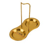 Gold Stainless Steel Soup Spoon Holder Cutlery Storage Cooking Utensils
