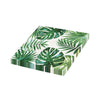 20pcs Green Plant Printed Napkin Papers Mouth Wiping Cloth Paper Towel