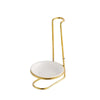 Gold Stainless Steel Soup Spoon Holder Cutlery Storage Cooking Utensils