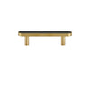 Brass Cow Leather Furniture Handles Luxury Cabinet Doors Pulls