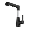 Brass Pull-Out Kitchen Faucet Mixer Sink Tap Lift Pull-Down Sprayer