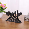 Cast Iron Napkin Holder Decorative Tissue Rack for Kitchen Tables Café