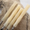 Bamboo-Style Resin Handle Cutlery Stainless Steel Classical Flatware