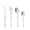 24 Pcs Silverware Dinnerware Set Forks Knives Spoons Tea Spoons