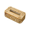 Nordic Stainless steel Tissue Box Holder Tabletop Tissue Dispenser Box